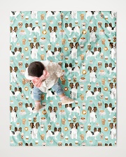 Papillon Dog 1 Quilts and Blankets Quilt 40"x50" - Baby aos-quilt-40x50-lifestyle-front-06