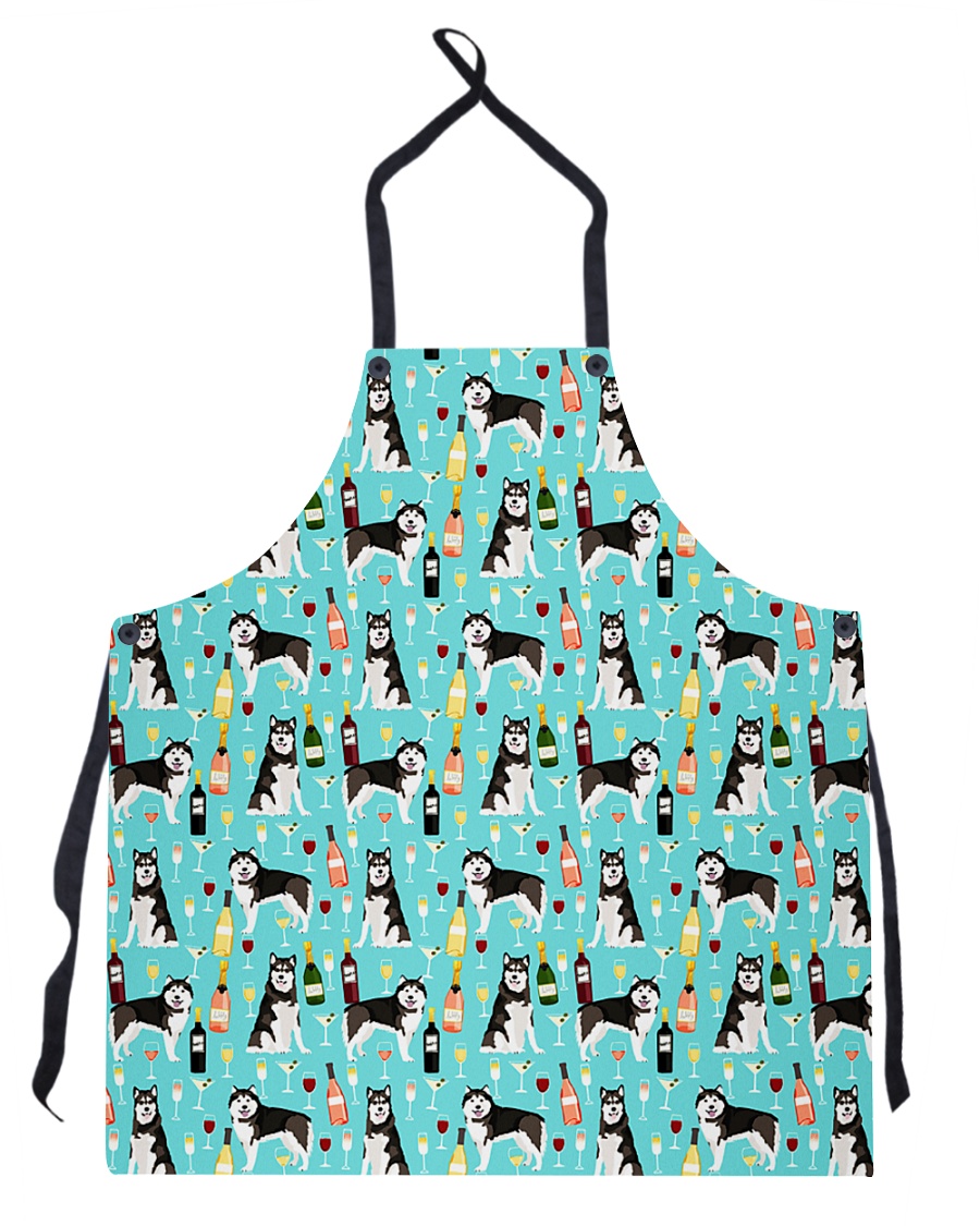 Alaskan Malamute 1 Apron Apron