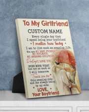 CV - GF0001 - GIFT FOR GIRLFRIEND 8x10 Easel-Back Gallery Wrapped Canvas aos-easel-back-canvas-pgw-8x10-lifestyle-front-06