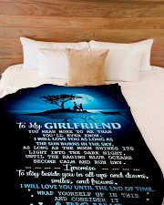 GF016 Large Fleece Blanket - 60" x 80" aos-coral-fleece-blanket-60x80-lifestyle-front-02