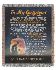 BLANKET - GF0005 - GIFT FOR GIRLFRIEND 50x60 - Woven Blanket tile
