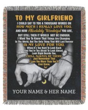 BL - GF0004 - GIFT FOR GIRLFRIEND 50x60 - Woven Blanket tile