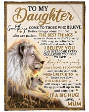 DU008 Large Fleece Blanket - 60" x 80" front