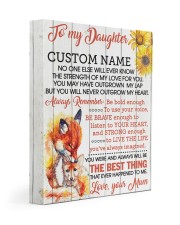 CV - DU0005 - GIFT FOR DAUGHTER FROM MUM Gallery Wrapped Canvas Prints tile