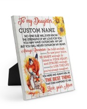 CV - DU0005 - GIFT FOR DAUGHTER FROM MUM 8x10 Easel-Back Gallery Wrapped Canvas front