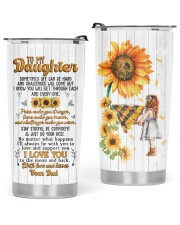 TUMBLER - DD0004 - GIFT FOR DAUGHTER FROM DAD Glitter Tumbler tile