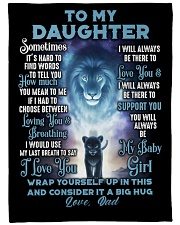 DD001 - TT Large Fleece Blanket - 60" x 80" front