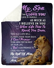 GIFT FOR SON Sherpa Fleece Blanket tile