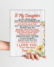 NOTEBOOK - DD0002 - GIFT FOR DAUGHTER FROM DAD Large - Leather Notebook aos-large-leather-notebook-lifestyle-front-01