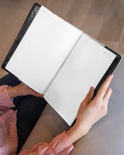 NOTEBOOK - DD0002 - GIFT FOR DAUGHTER FROM DAD Large - Leather Notebook aos-large-leather-notebook-lifestyle-front-06