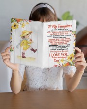 NOTEBOOK - DD0002 - GIFT FOR DAUGHTER FROM DAD Large - Leather Notebook aos-large-leather-notebook-lifestyle-front-17
