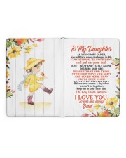 NOTEBOOK - DD0002 - GIFT FOR DAUGHTER FROM DAD Large - Leather Notebook full