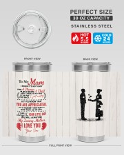 TUMBLER - MS0001 - GIFT FOR MOM FROM SON 30oz Tumbler aos-30oz-tumbler-lifestyle-front-01