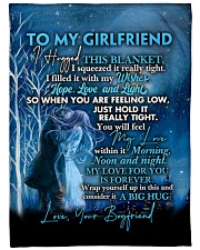GF019 Large Fleece Blanket - 60" x 80" front