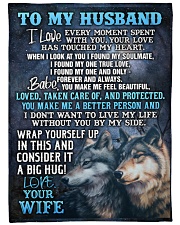 HB001 Large Fleece Blanket - 60" x 80" front