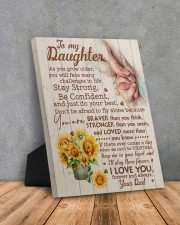 CV - DD0001 - GIFT FOR DAUGHTER FROM DAD 8x10 Easel-Back Gallery Wrapped Canvas aos-easel-back-canvas-pgw-8x10-lifestyle-front-08