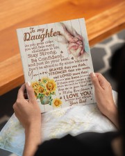CV - DD0001 - GIFT FOR DAUGHTER FROM DAD 8x10 Easel-Back Gallery Wrapped Canvas aos-easel-back-canvas-pgw-8x10-lifestyle-front-17