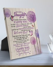 CV - DU0002 - GIFT FOR DAUGHTER FROM MUM 8x10 Easel-Back Gallery Wrapped Canvas aos-easel-back-canvas-pgw-8x10-lifestyle-front-01