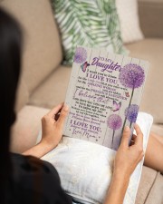 CV - DU0002 - GIFT FOR DAUGHTER FROM MUM 8x10 Easel-Back Gallery Wrapped Canvas aos-easel-back-canvas-pgw-8x10-lifestyle-front-18