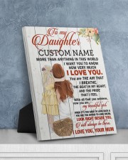 CV - DU0004 - GIFT FOR DAUGHTER FROM MUM 8x10 Easel-Back Gallery Wrapped Canvas aos-easel-back-canvas-pgw-8x10-lifestyle-front-06