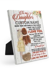 CV - DU0004 - GIFT FOR DAUGHTER FROM MUM 8x10 Easel-Back Gallery Wrapped Canvas front