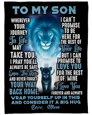 SU003 Large Fleece Blanket - 60" x 80" front