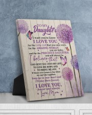 CV - DM0002 - GIFT FOR DAUGHTER FROM MOM 8x10 Easel-Back Gallery Wrapped Canvas aos-easel-back-canvas-pgw-8x10-lifestyle-front-06
