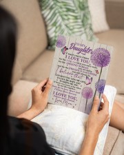 CV - DM0002 - GIFT FOR DAUGHTER FROM MOM 8x10 Easel-Back Gallery Wrapped Canvas aos-easel-back-canvas-pgw-8x10-lifestyle-front-18