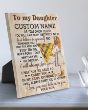 CV - DM0003 - GIFT FOR DAUGHTER FROM MOM 8x10 Easel-Back Gallery Wrapped Canvas aos-easel-back-canvas-pgw-8x10-lifestyle-front-01