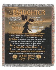 BLANKET - DD0001 - GIFT FOR DAUGHTER 50x60 - Woven Blanket tile