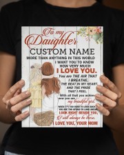 CV - DM0004 - GIFT FOR DAUGHTER FROM MOM 8x10 Easel-Back Gallery Wrapped Canvas aos-easel-back-canvas-pgw-8x10-lifestyle-front-16