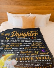 BLANKET - DM0002 - GIFT FOR DAUGHTER Large Fleece Blanket - 60" x 80" aos-coral-fleece-blanket-60x80-lifestyle-front-02a