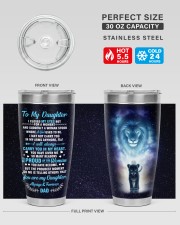 TUMBLER - DD0001 - GIFT FOR DAUGHTER FROM DAD 30oz Tumbler aos-30oz-tumbler-lifestyle-front-01