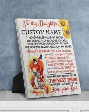 CV - DM0005 - GIFT FOR DAUGHTER FROM MOM 8x10 Easel-Back Gallery Wrapped Canvas aos-easel-back-canvas-pgw-8x10-lifestyle-front-06