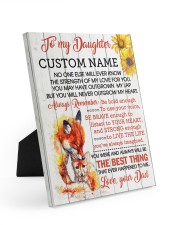 CV - DM0005 - GIFT FOR DAUGHTER FROM MOM 8x10 Easel-Back Gallery Wrapped Canvas front