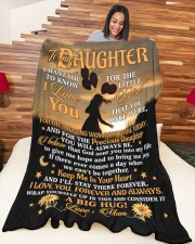 BLANKET - DU0001 - GIFT FOR DAUGHTER Large Fleece Blanket - 60" x 80" aos-coral-fleece-blanket-60x80-lifestyle-front-04a