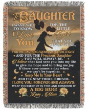 BLANKET - DU0001 - GIFT FOR DAUGHTER 60x80 - Woven Blanket tile
