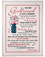 GF009 Large Fleece Blanket - 60" x 80" front