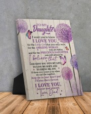 CV - DD0002 - GIFT FOR DAUGHTER FROM DAD 8x10 Easel-Back Gallery Wrapped Canvas aos-easel-back-canvas-pgw-8x10-lifestyle-front-08