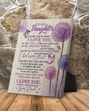 CV - DD0002 - GIFT FOR DAUGHTER FROM DAD 8x10 Easel-Back Gallery Wrapped Canvas aos-easel-back-canvas-pgw-8x10-lifestyle-front-10
