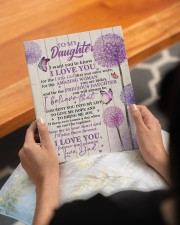 CV - DD0002 - GIFT FOR DAUGHTER FROM DAD 8x10 Easel-Back Gallery Wrapped Canvas aos-easel-back-canvas-pgw-8x10-lifestyle-front-17
