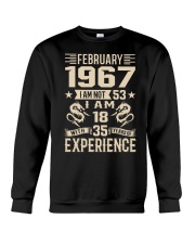 February-1967-m-6 Crewneck Sweatshirt thumbnail