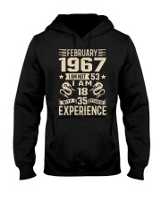 February-1967-m-6 Hooded Sweatshirt thumbnail