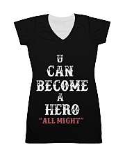U can become a hero all might-- Limited Edition All-over Dress thumbnail