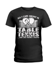 Just for table tennis Ladies T-Shirt tile