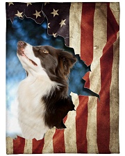 Beautiful Collie Large Fleece Blanket - 60" x 80" front