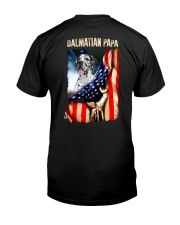 Dalmatian papa Classic T-Shirt back