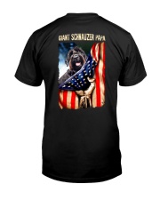 Giant Schnauzer papa Classic T-Shirt back