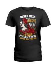 July girl - Don't mess with us Ladies T-Shirt tile