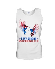 Stay strong everything will be ok Unisex Tank tile